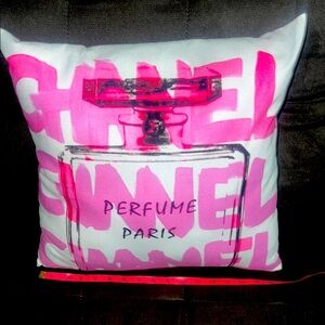 Luxury Fashion Perfume Design Pillow